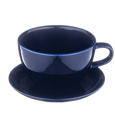 RISE BASE чашка 320 мл. кобальтово-синяя